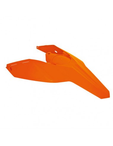 GUARDABARROS TRASERO NARANJA RACETECH KTM EXC 125-250-300 08-11 EXCF 250-450-530 08-11