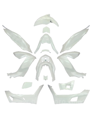 KIT TAPAS CARROCERIA HONDA PCX 125 21-23  BLANCO